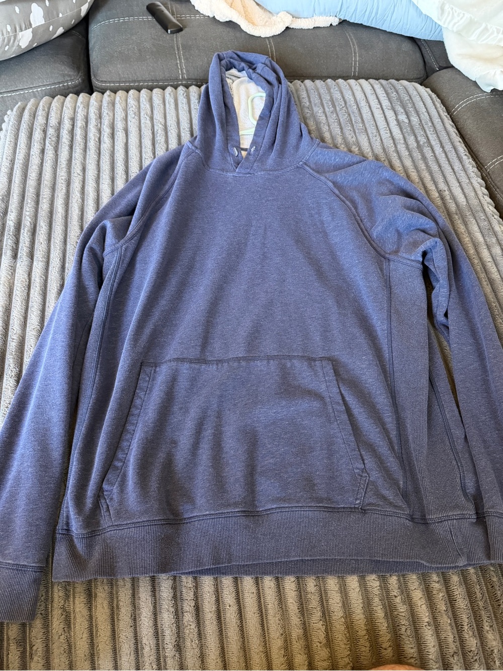 32 Degrees Men's Heather Blue Pullover Hoodie
